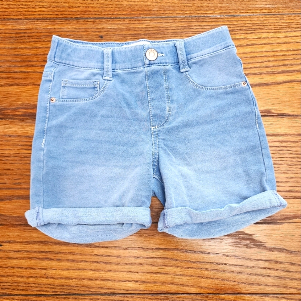 Slip on jegging shorts